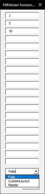 PPT Hilflinien Horizontal