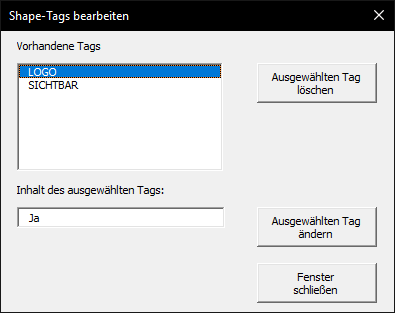 PPT Shape Tag anzeigen